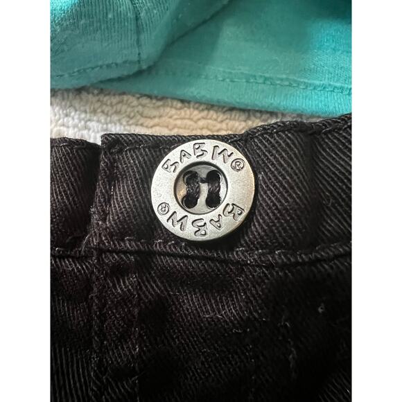 Build A Bear Tiny Tees Blue Tank Top Black Shorts Bear Clothing Set Size #G - Picture 6 of 9